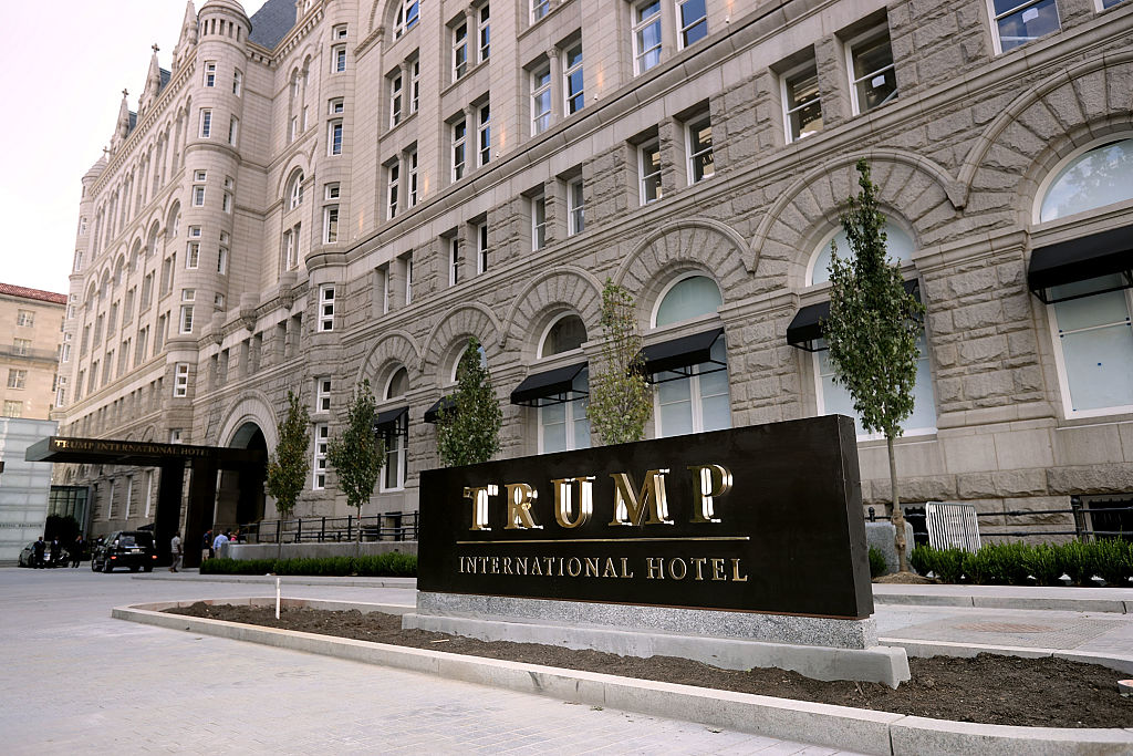 Donald Trump might have a lease issue with his newest hotel