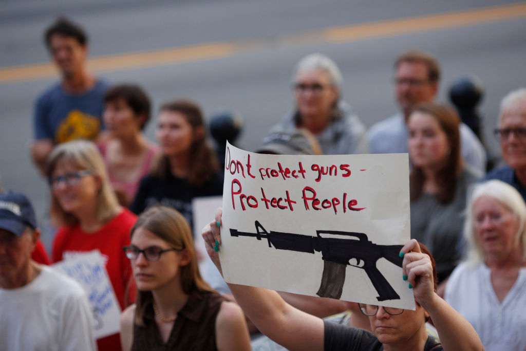 Protesters call for stricter gun laws
