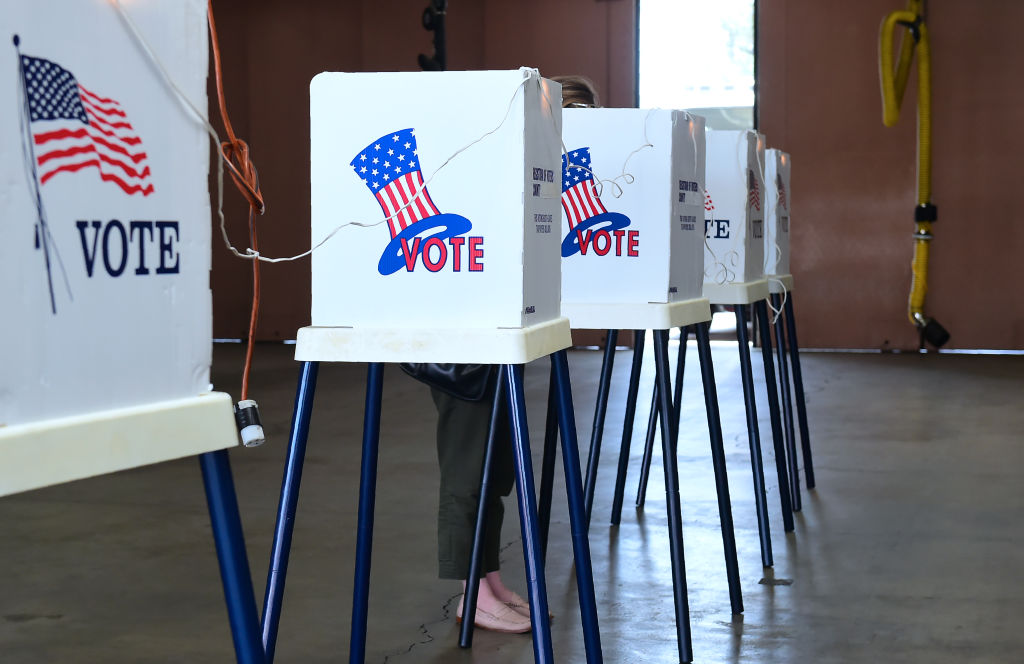 California voters hit the polls for primary elections Tuesday.