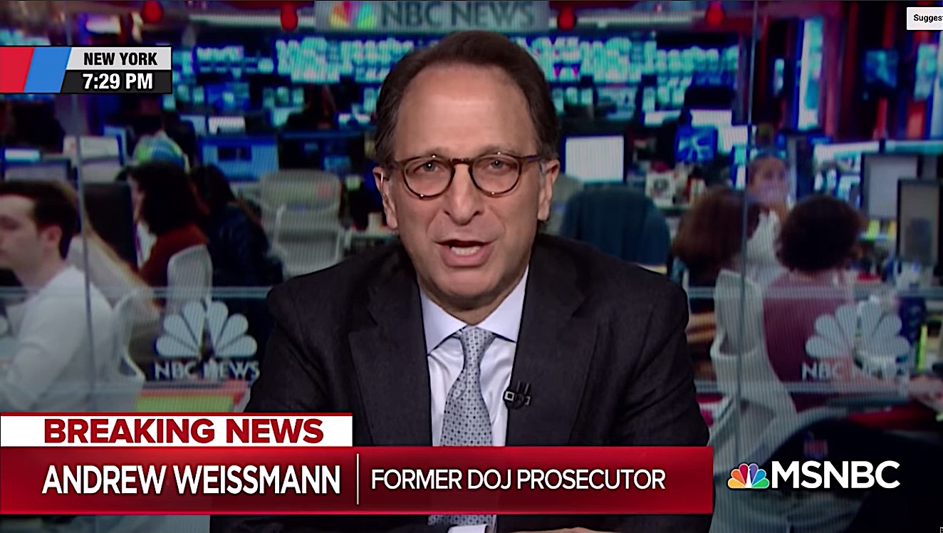 Andrew Weismann on MSNBC