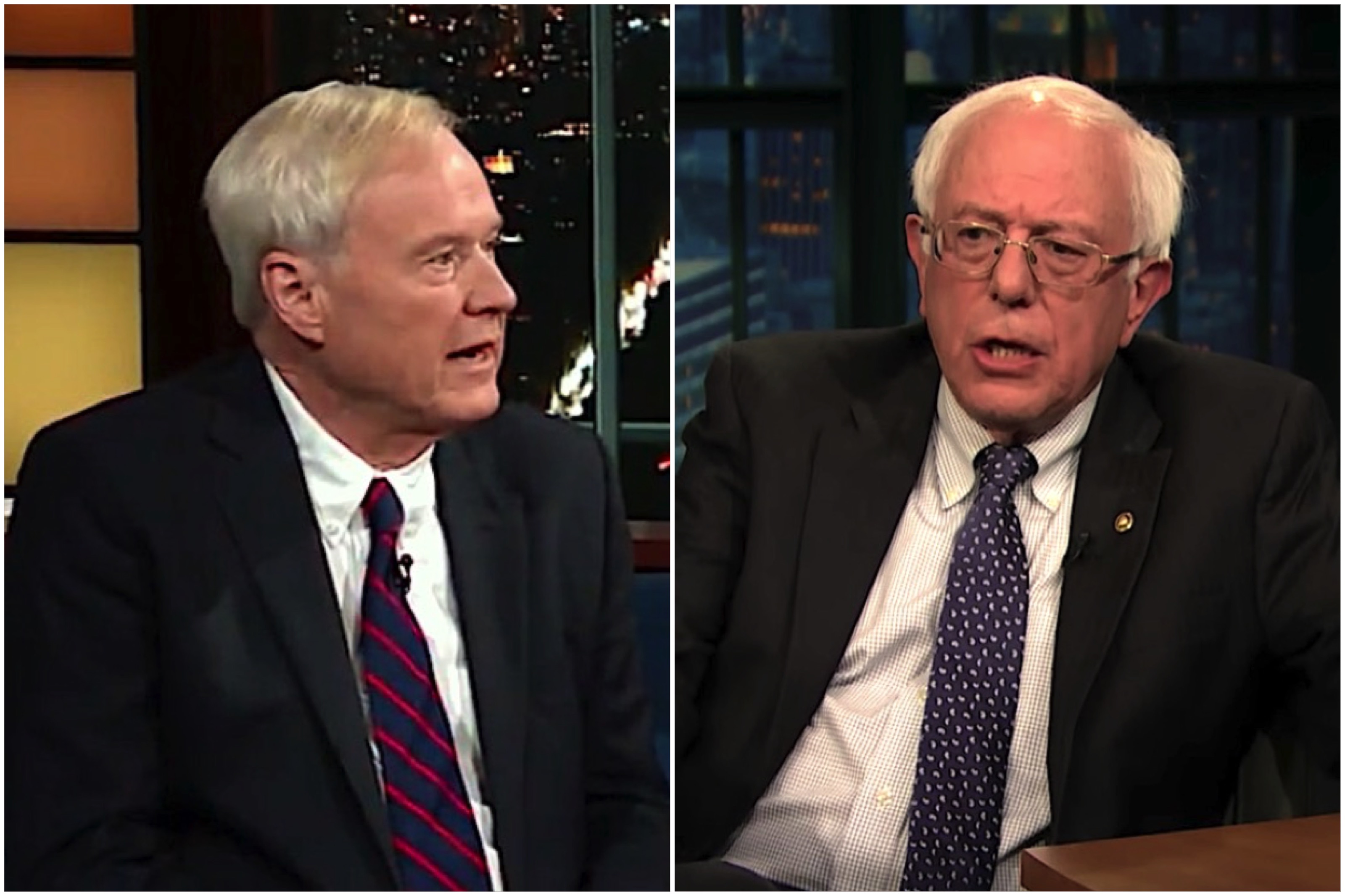 Chris Matthews and Bernie Sanders tackled the Mueller indictments