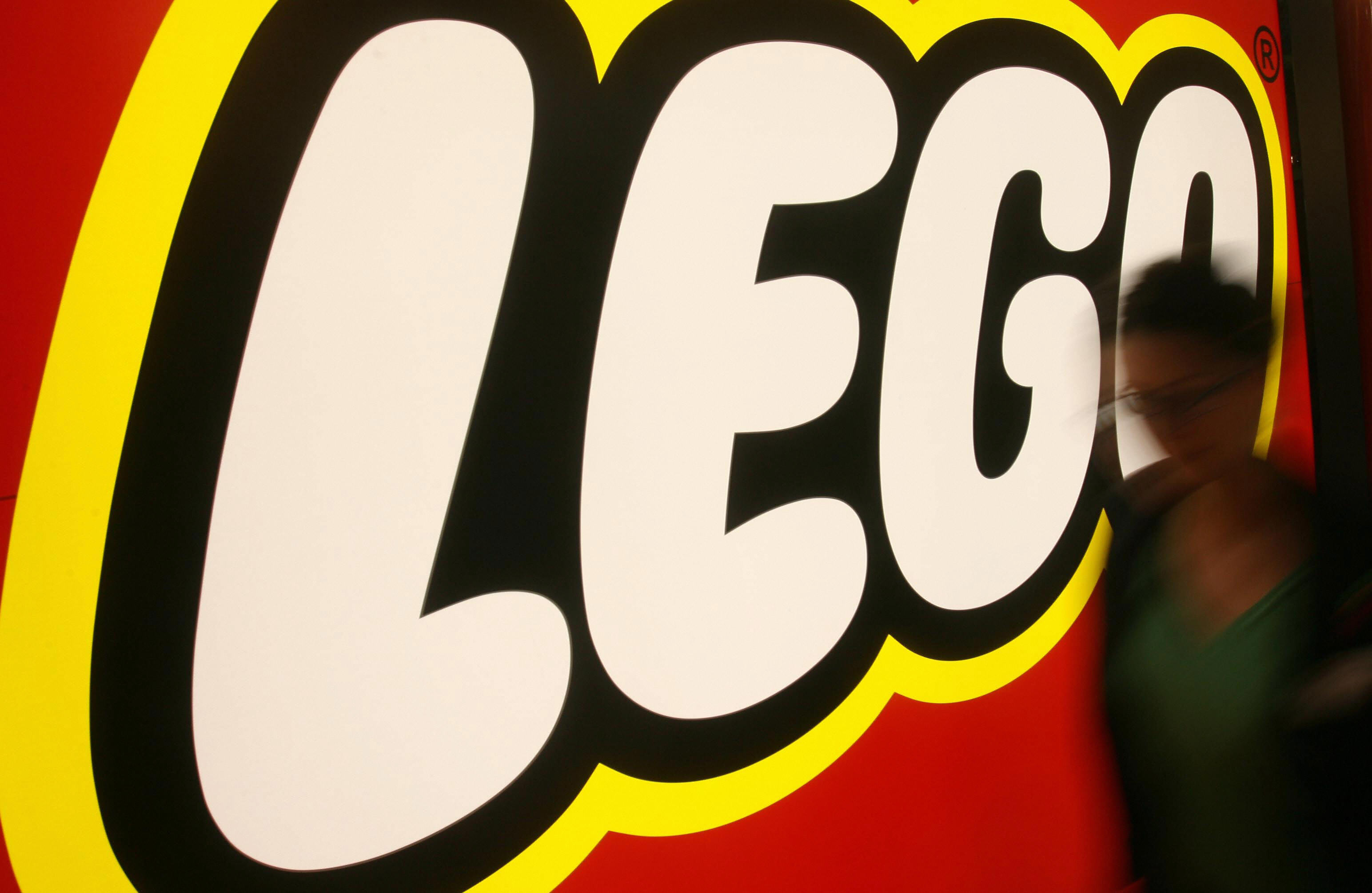 The LEGO logo 