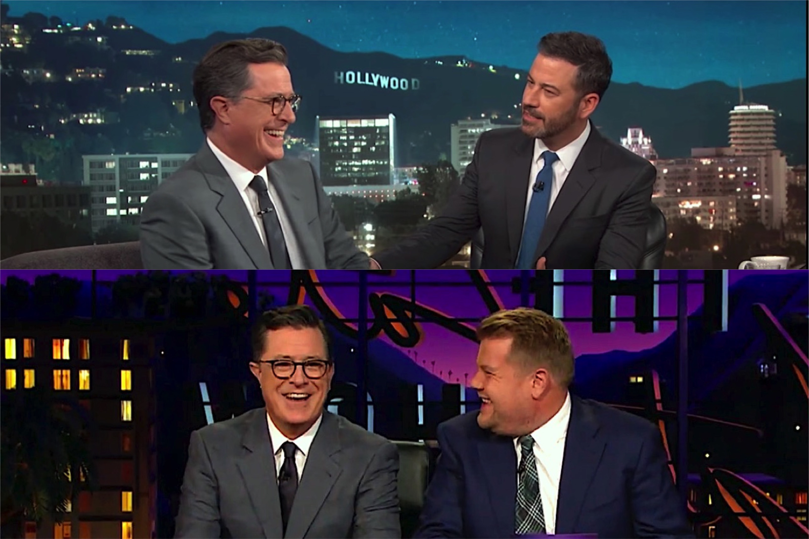 Stephen Colbert makes the late-night rounds