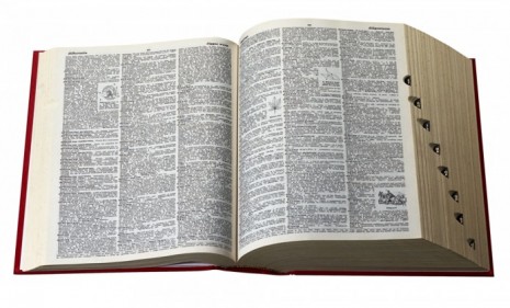 The entire printed version of the English Oxford Dictionary runs at over $1,000 and weighs 132 pounds.