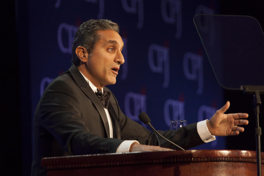 Bassem Youssef, Egypt&#039;s Jon Stewart, says his show was canceled