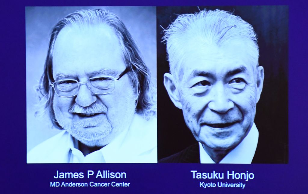 2018 Nobel Medicine laureates