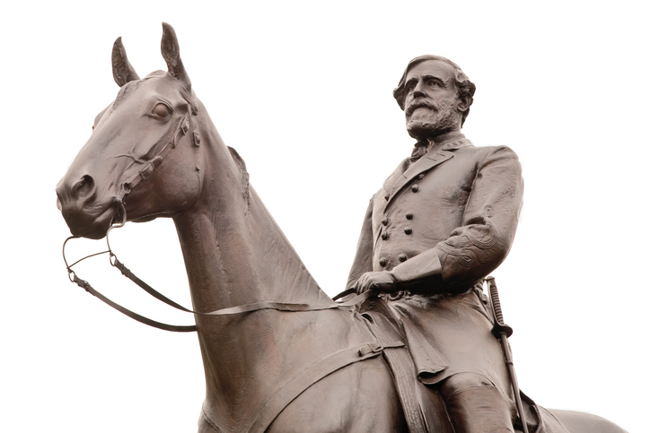 A statue of Robert E. Lee