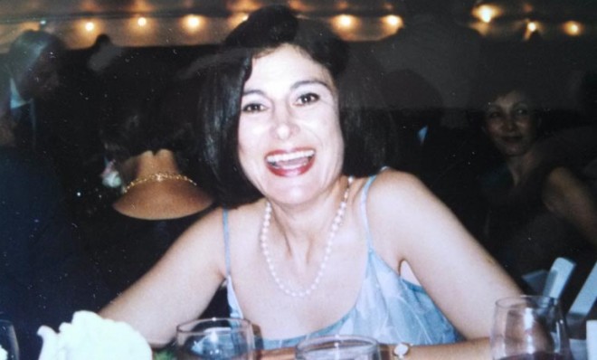 The author&#039;s mother, Farah Ebrahimi, circa 1998.