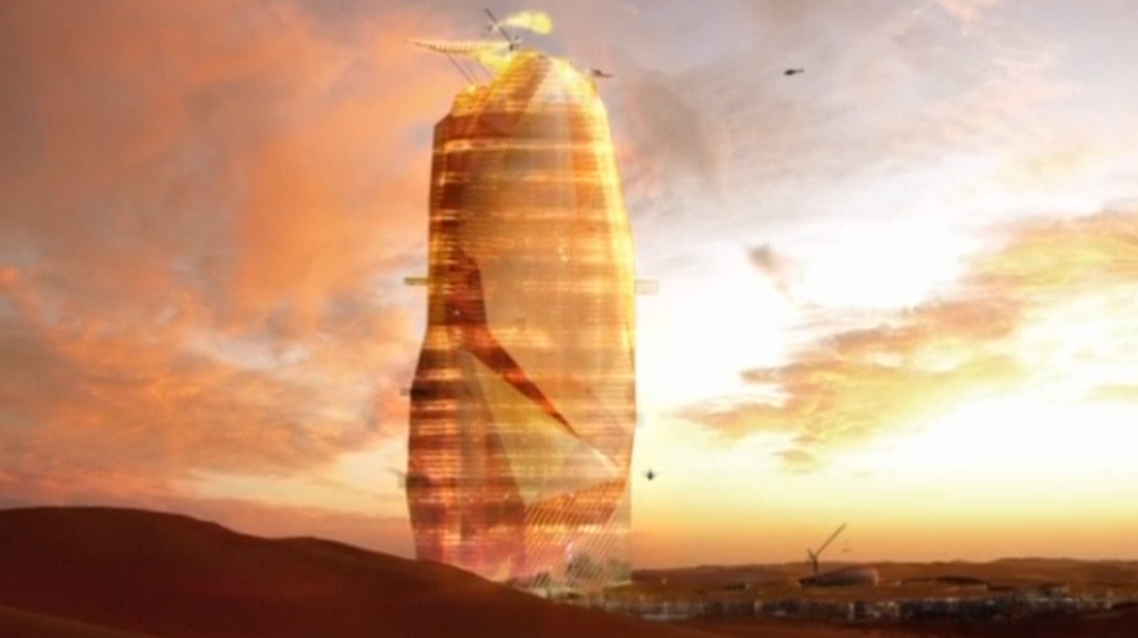 Saharan Vertical City Model