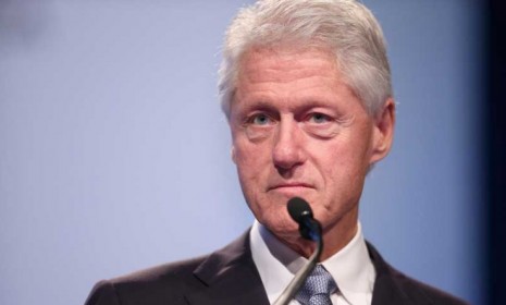Bill Clinton delivers the closing remarks at the International AIDS Conference in Washington, D.C., in July: On Wednesday night, he&#039;ll star at the Democratic National Convention in Charlotte.