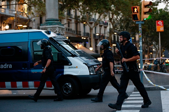 Police in Spain.