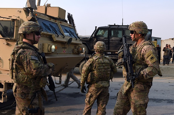 American soldiers in Afghanistan in 2015.