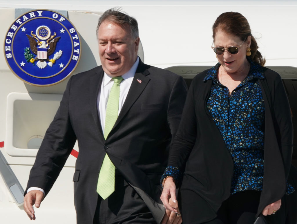 Mike and Susan Pompeo.