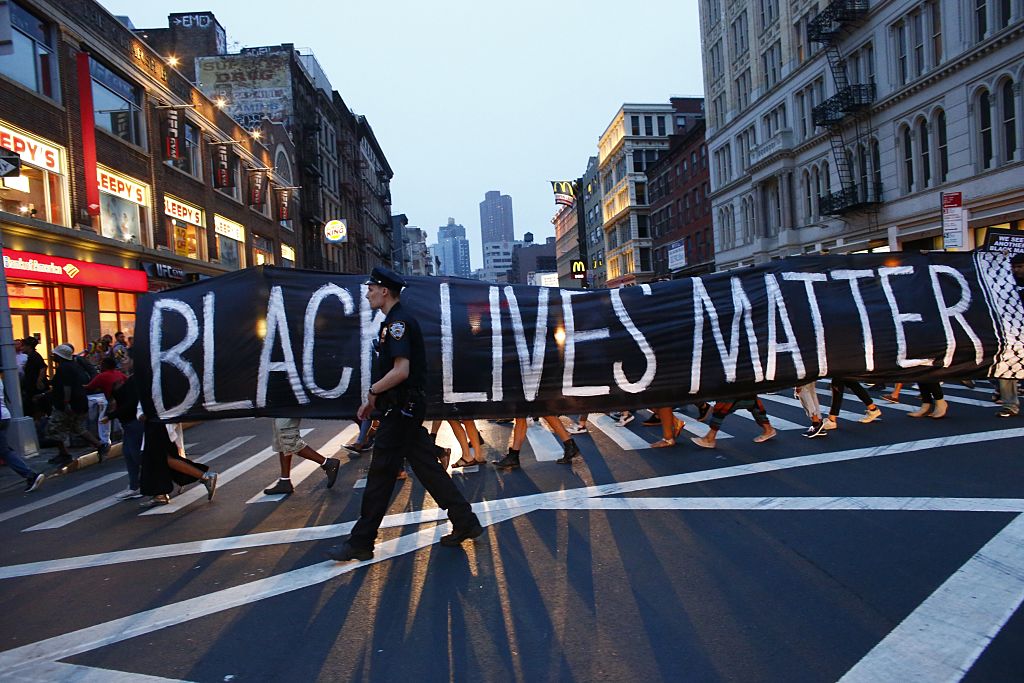 Black Lives Matter protest.