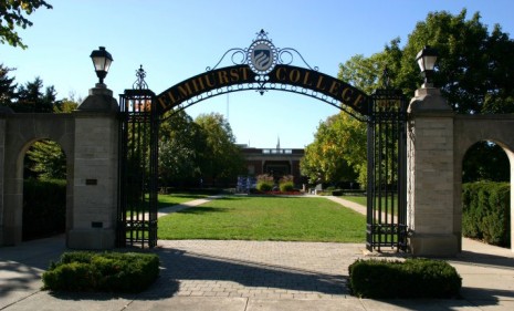Elmhurst College, a small Chicago-area liberal arts school, is the first university in the U.S. to ask its applicants about their sexuality.