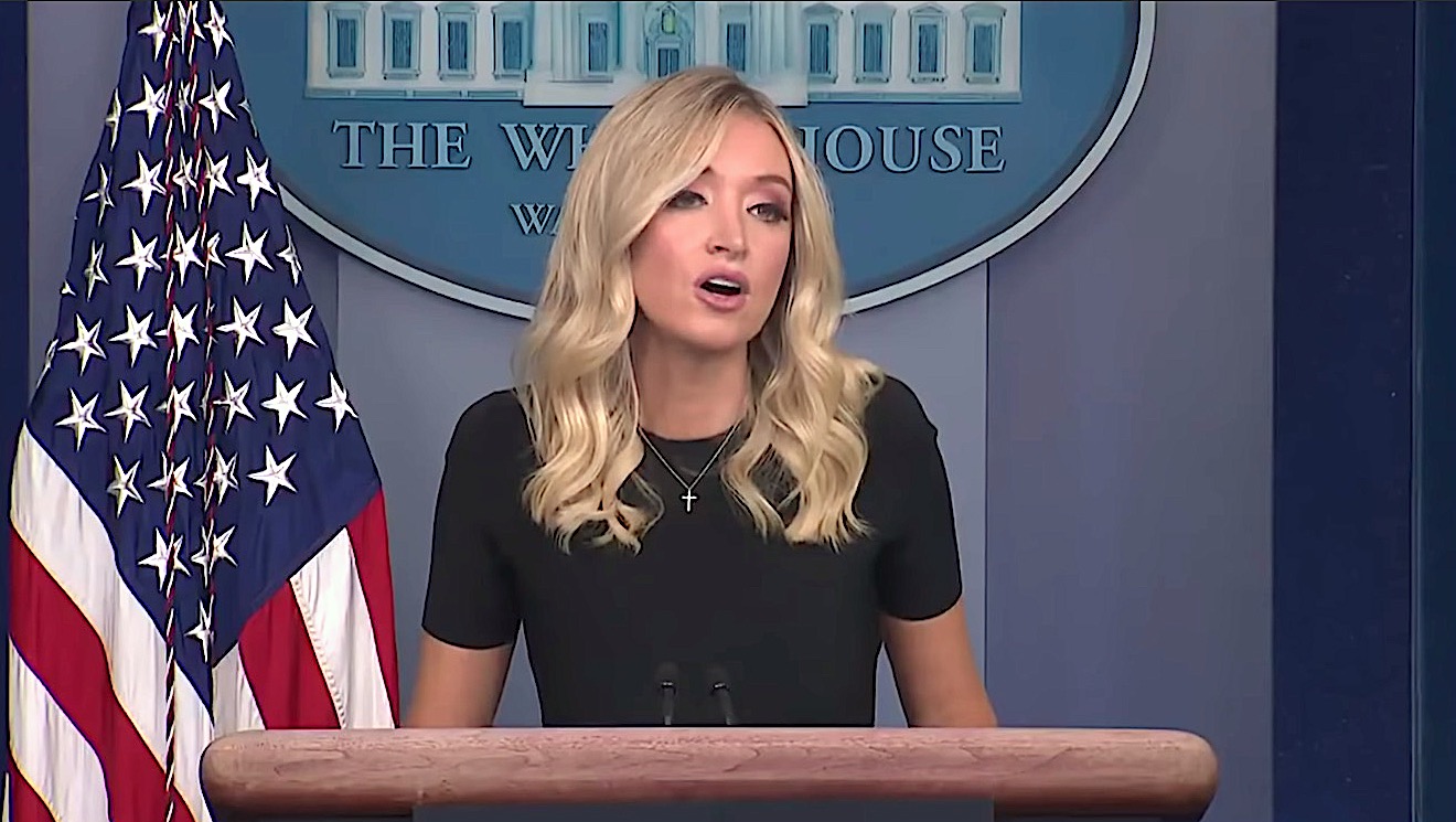 White House Press Secretary Kayleigh McEnany