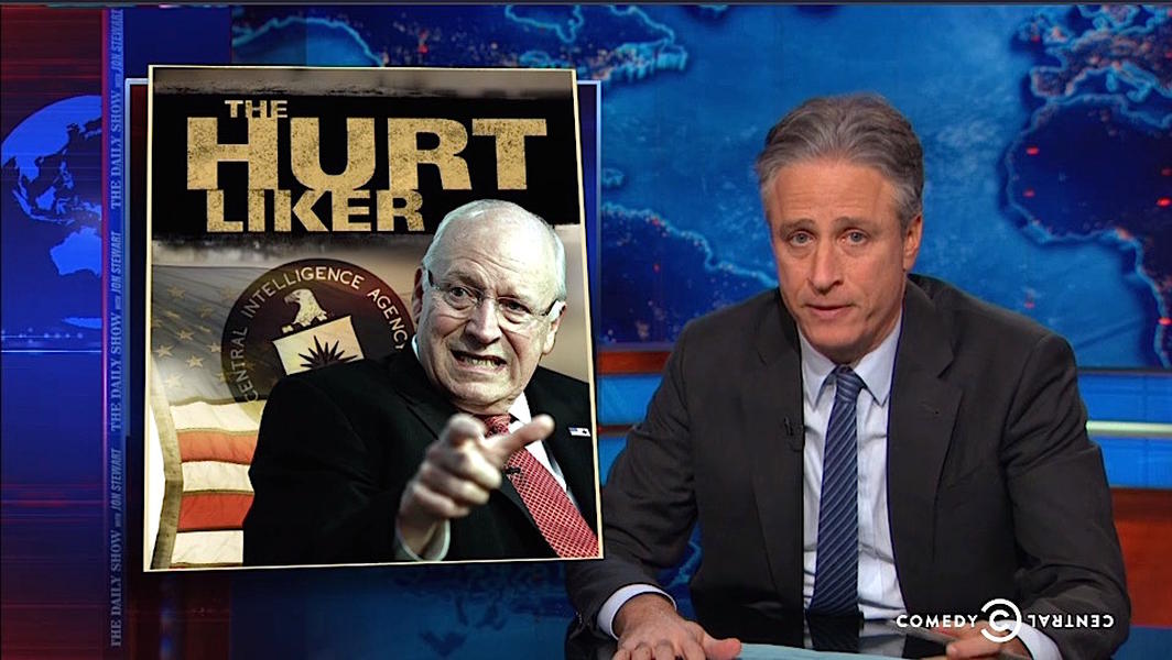 &#039;Psychopath&#039;: Jon Stewart is as impressed with Dick Cheney&#039;s torture views as you&#039;d expect