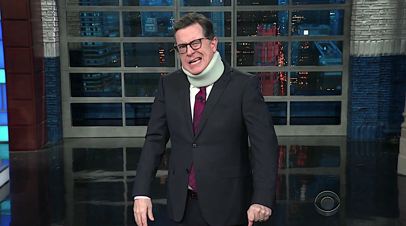 Stephen Colbert mocks Sean Hannity