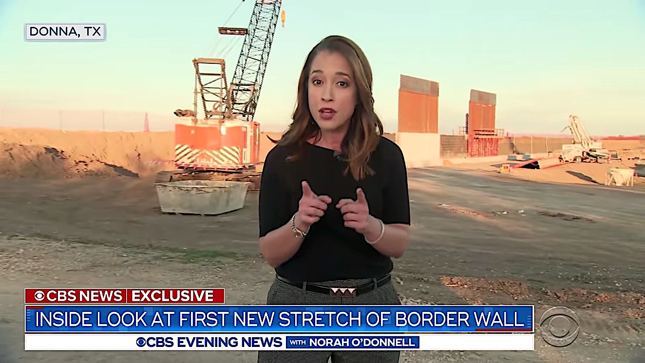New border wall in Texas