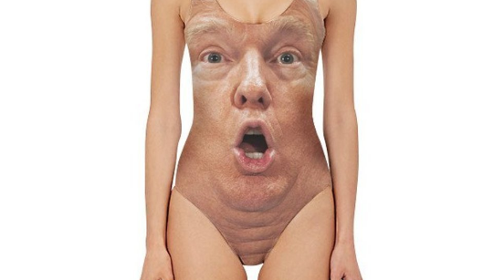 Trump bathing suit.