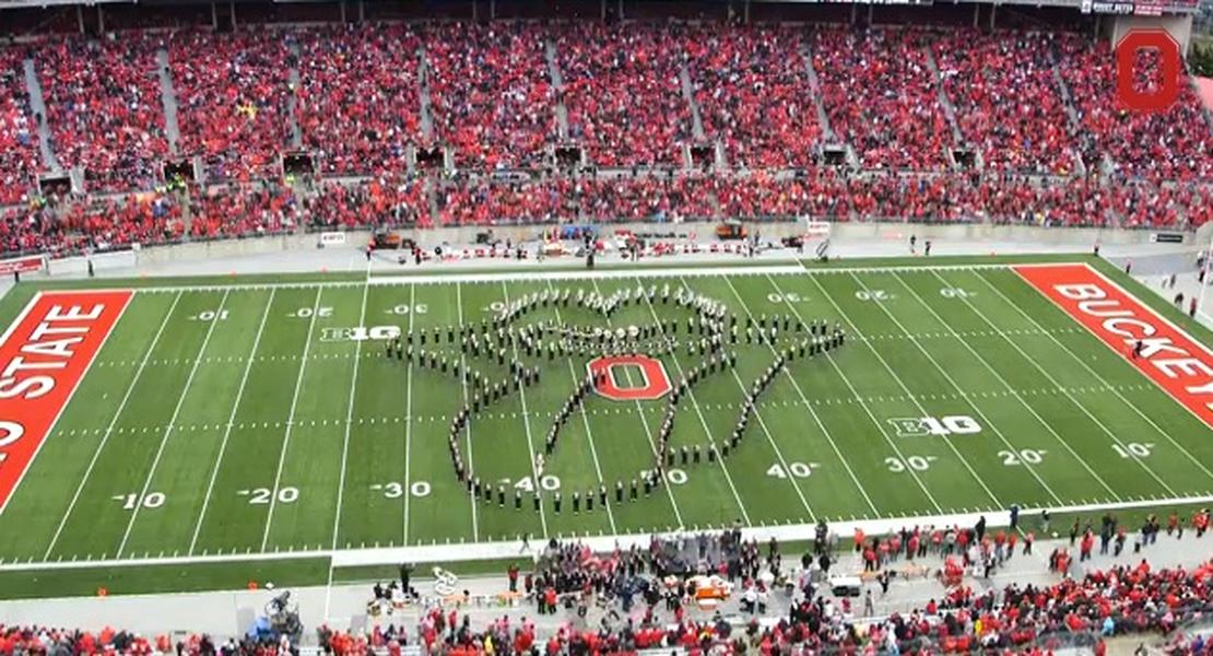 Watch the Ohio State Marching Band&#039;s terrific tribute to classic rock