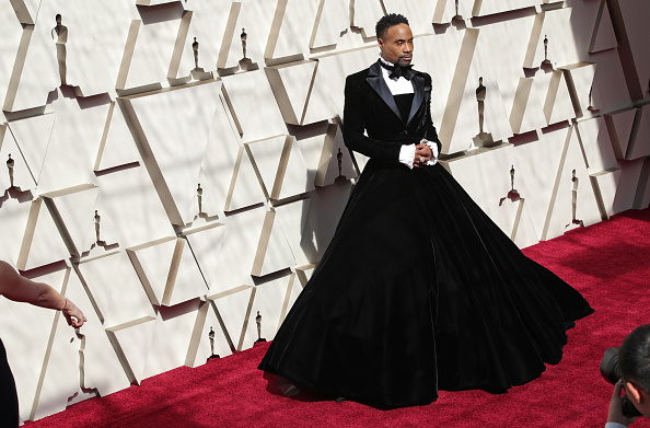 Billy Porter is dropping jaws.
