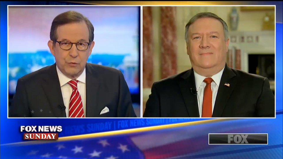 Secretary of State Mike Pompeo on Fox