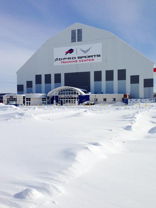 You can score money and game tickets by helping the Buffalo Bills shovel snow