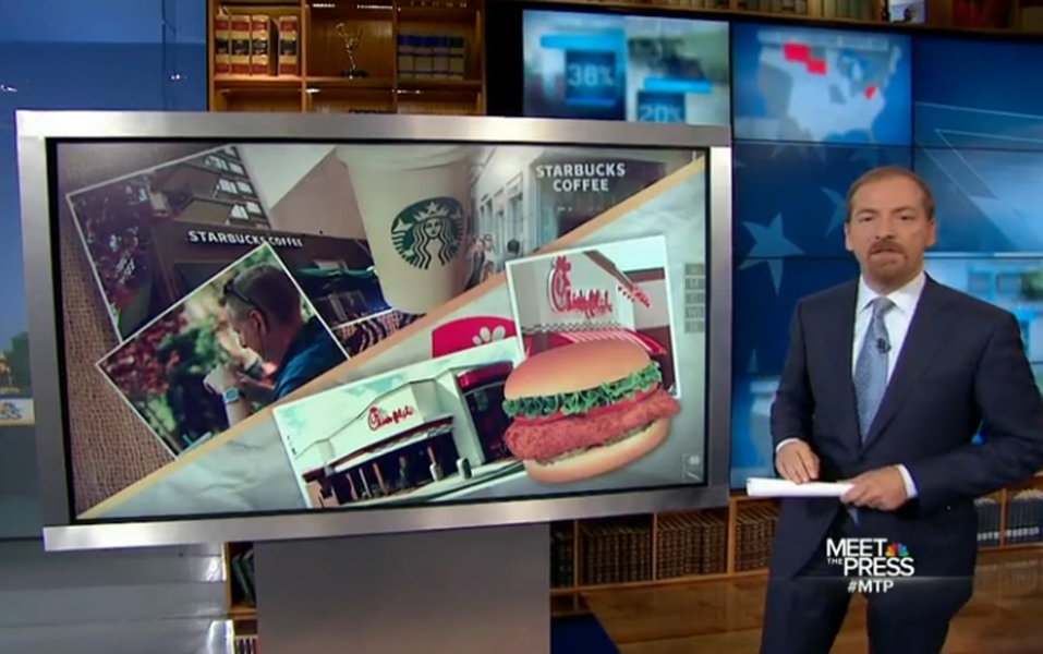 NBC&#039;s Chuck Todd: Midterms are kind of like Starbucks vs. Chick-fil-A