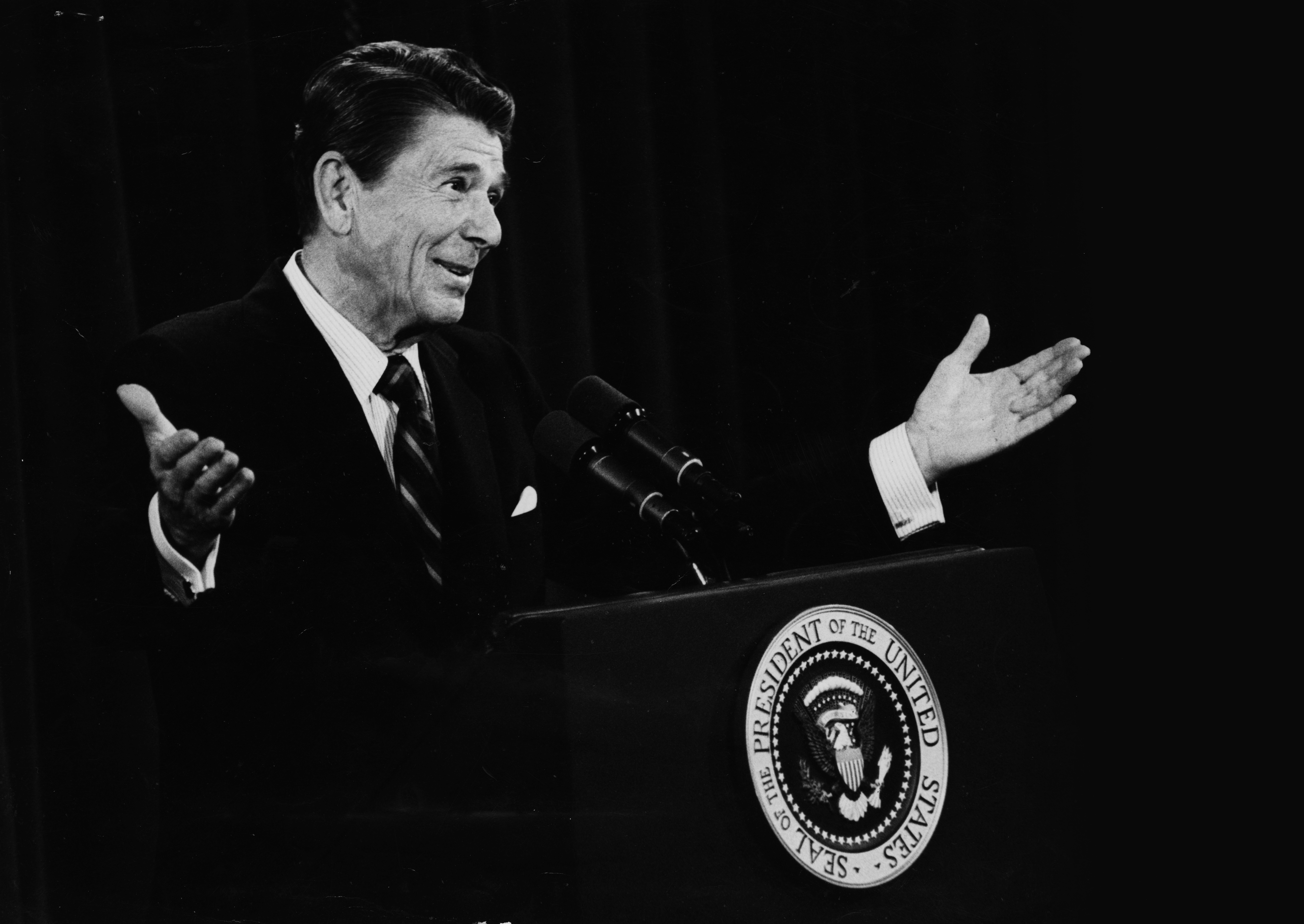 President Ronald Reagan.