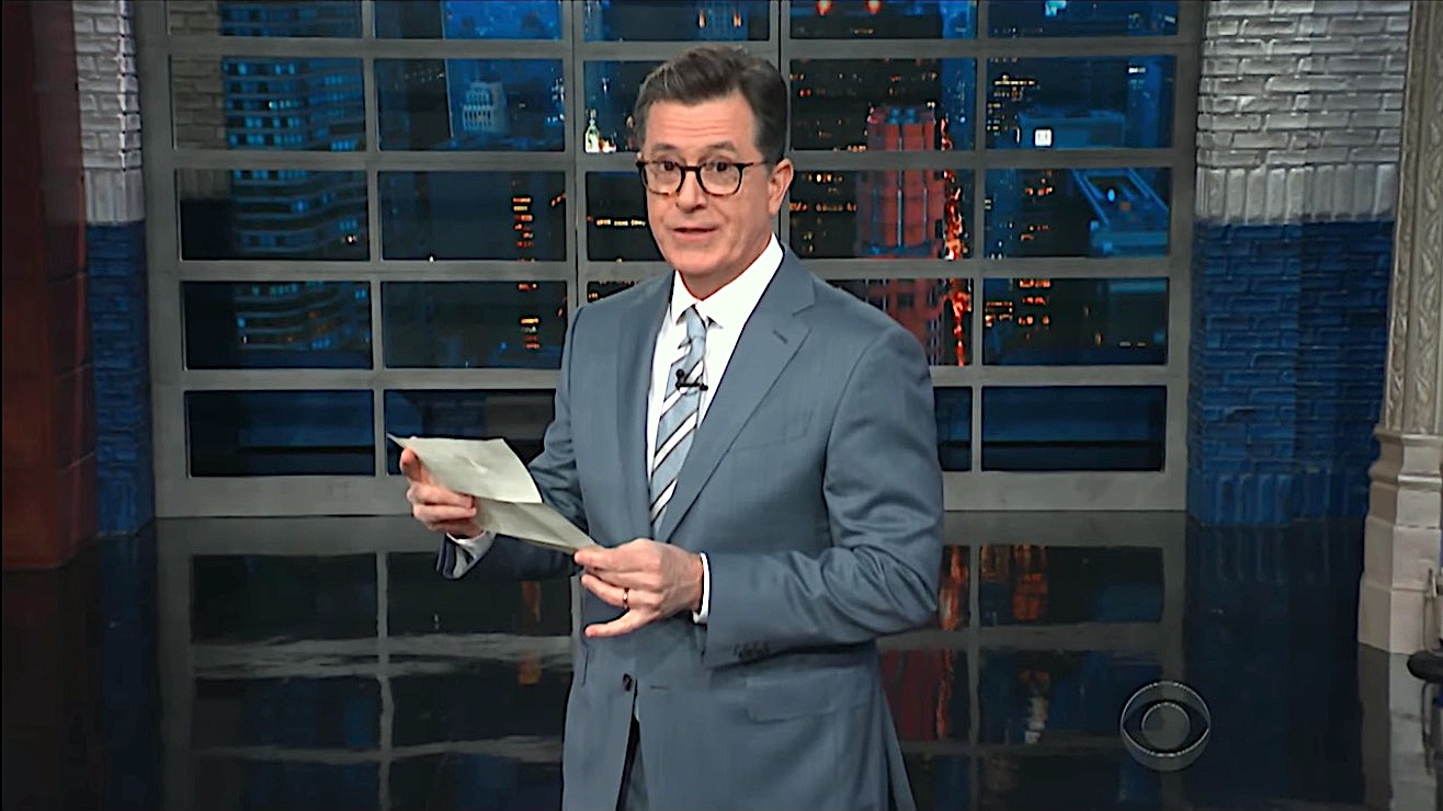 Stephen Colbert has his own questions for Robert Mueller to ask Trump