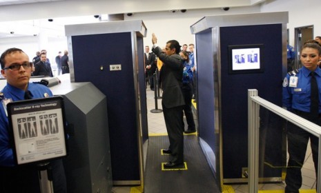 If the TSA&#039;s full body scanners already make you nervous, you may want to cancel your travel plans: A new kind of body scanner, which could be in airports within a year or two, uses a laser t