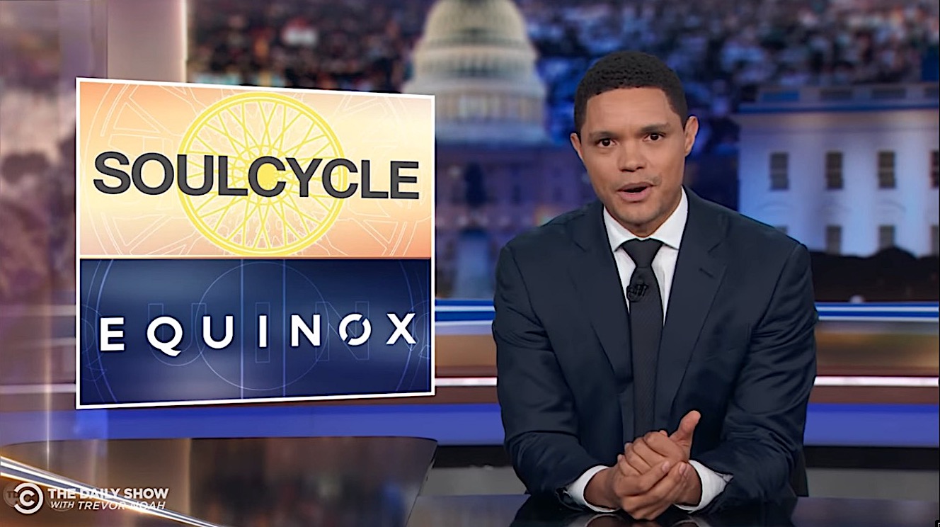 Trevor Noah on SoulCycle, Equinox boycott