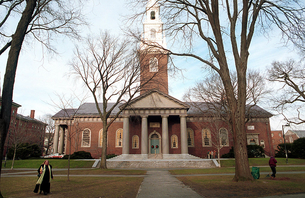 The campus of Harvard University.