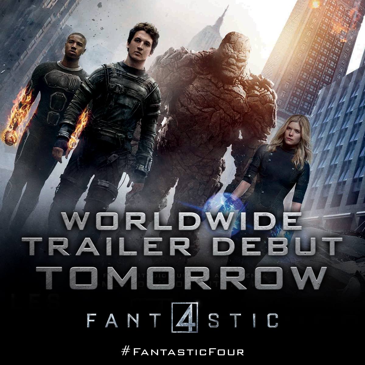 Fantastic Four promotional movie poster