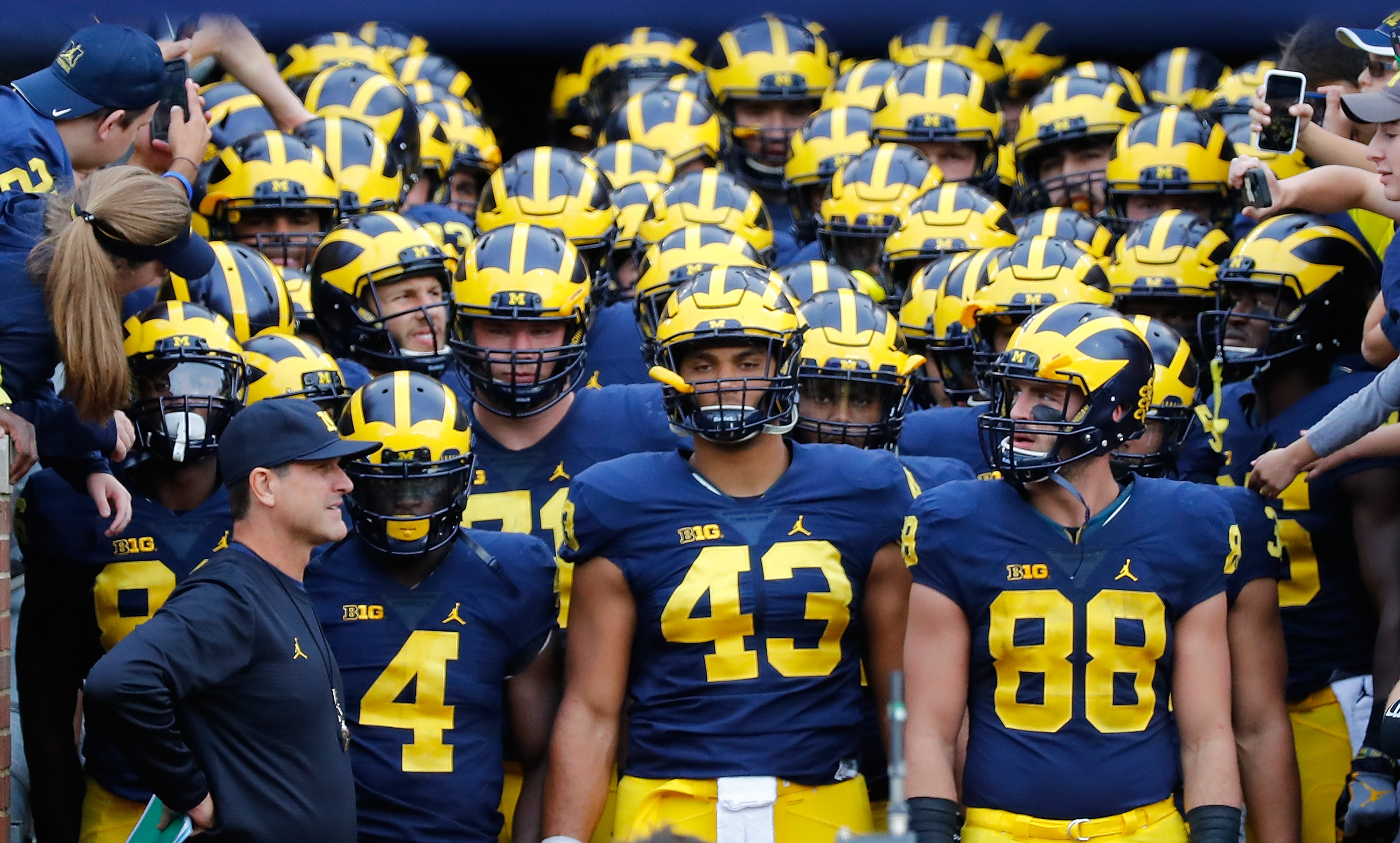 The Michigan Wolverines.