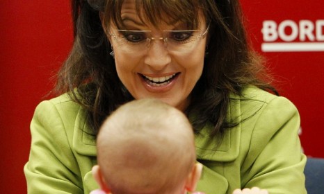 Baby Palin: The name has experienced a big jolt in popularity since Alaska&#039;s star politician burst onto the national scene in 2008.