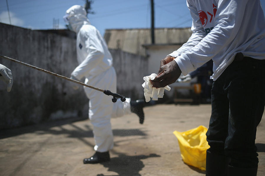 Liberia&#039;s president says the country will be Ebola-free by Christmas
