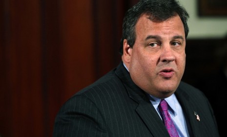 New Jersey Gov. Chris Christie ended the will-he-or-won&#039;t-he debate Tuesday by saying definitively that he will not run for president in 2012.