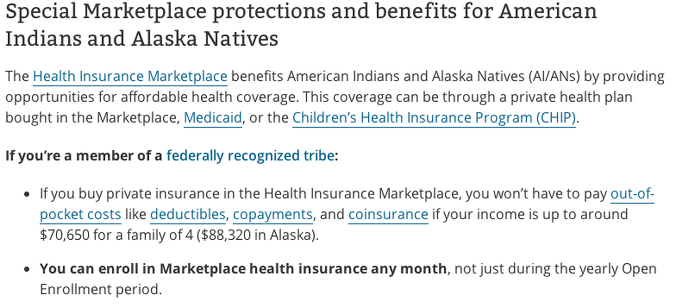 The government is struggling to get Native Americans to sign up for ObamaCare