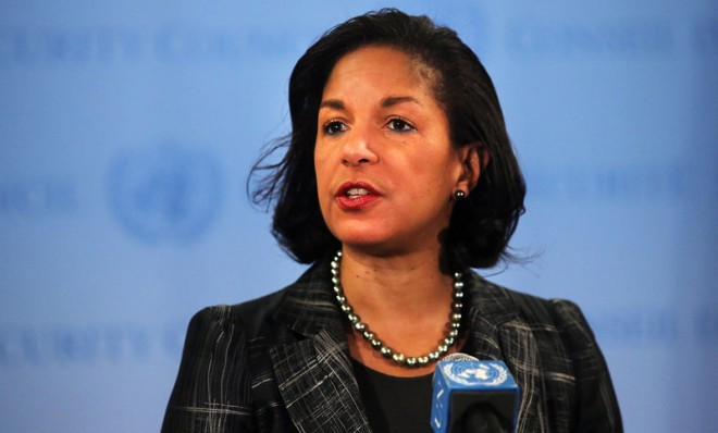 Susan Rice, U.S. ambassador to the U.N., speaks after North Korea announced they had conducted a third nuclear test in February.