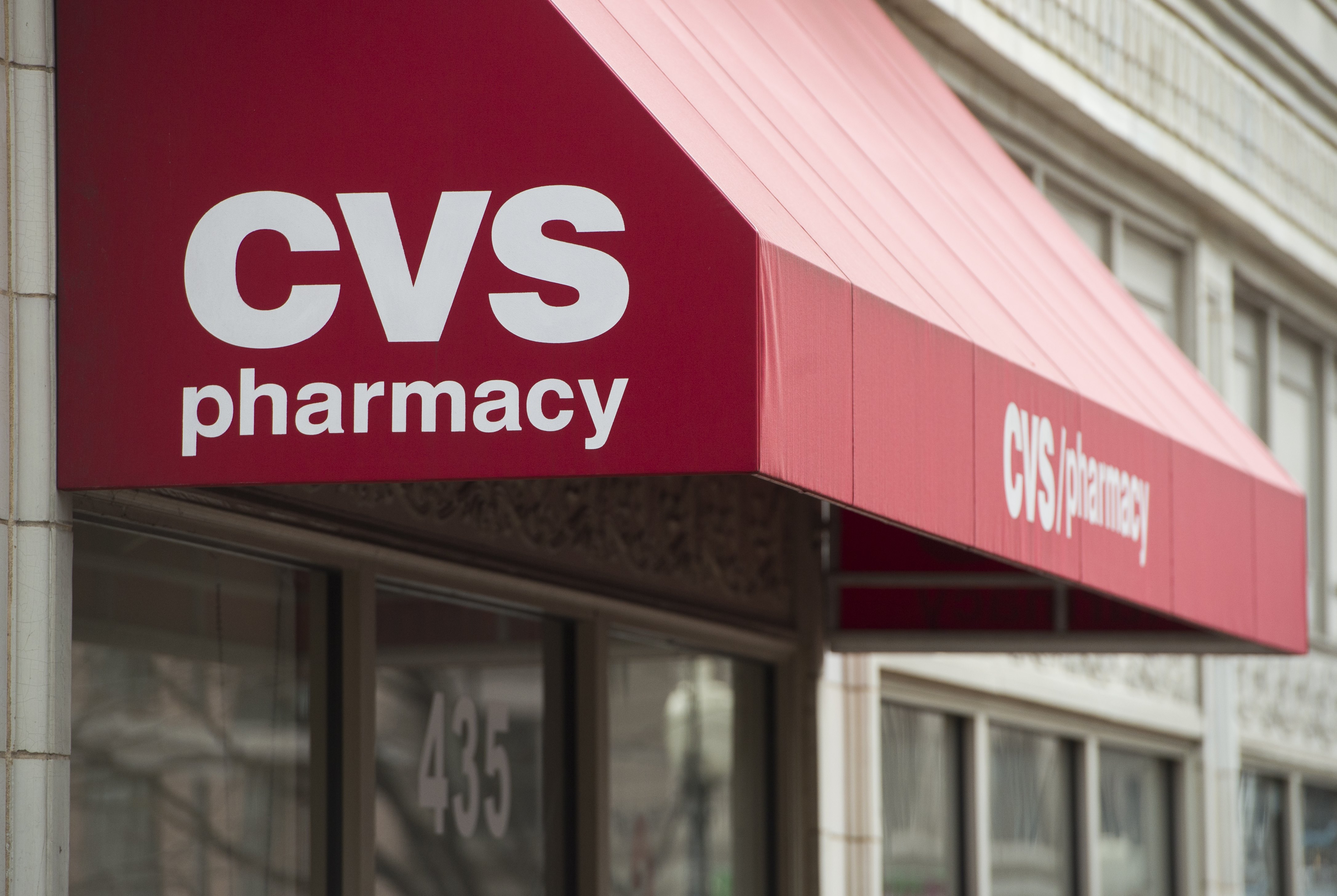 A CVS Pharmacy sign in Washington