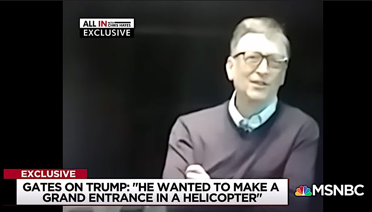Bill Gates mocks Trump