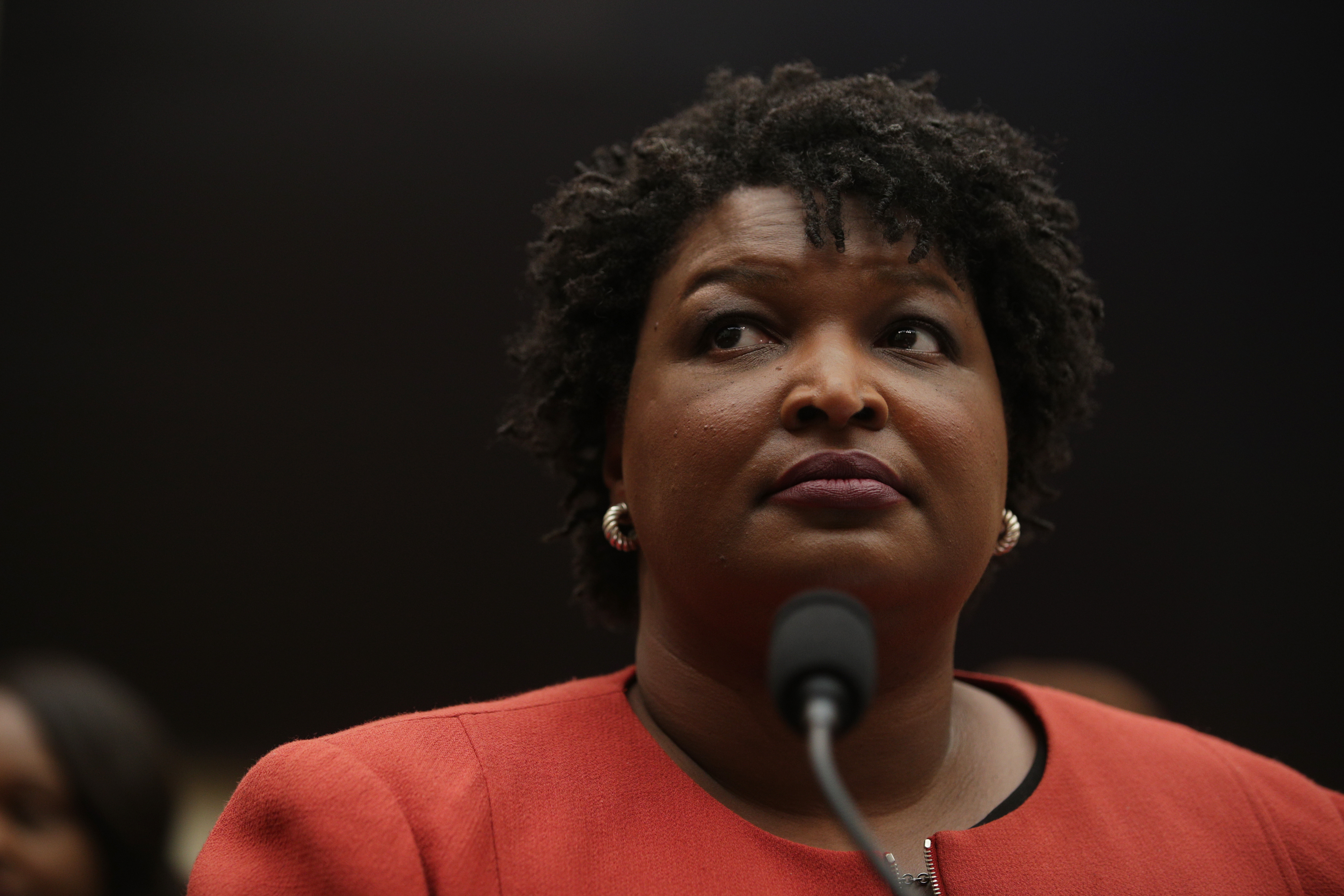 Stacey Abrams.