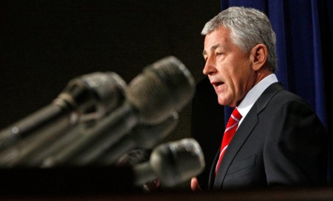 &quot;I think the Pentagon needs to be pared down,&quot; Hagel, the nominee to head the Pentagon once said.