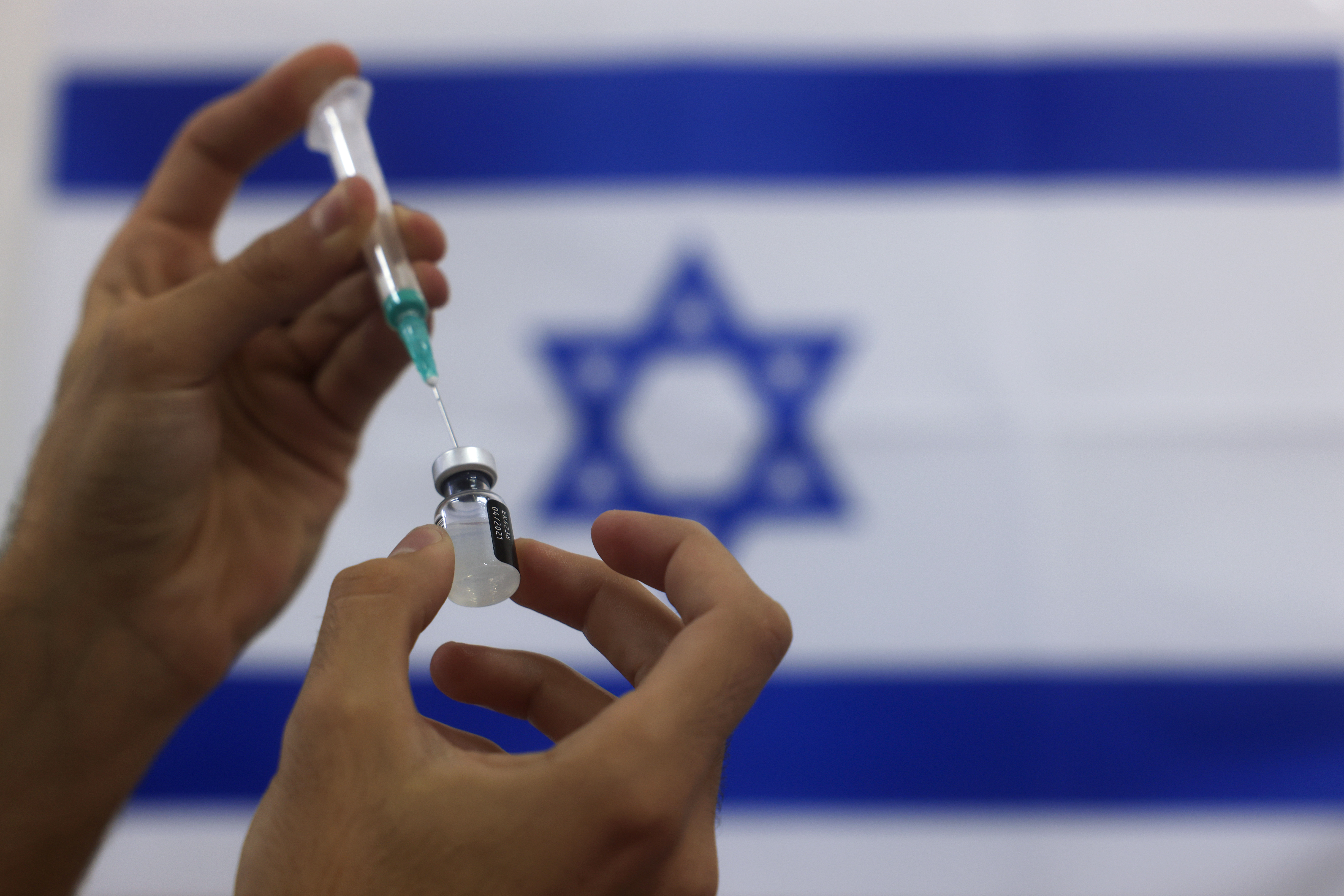 Vaccination in Israel.