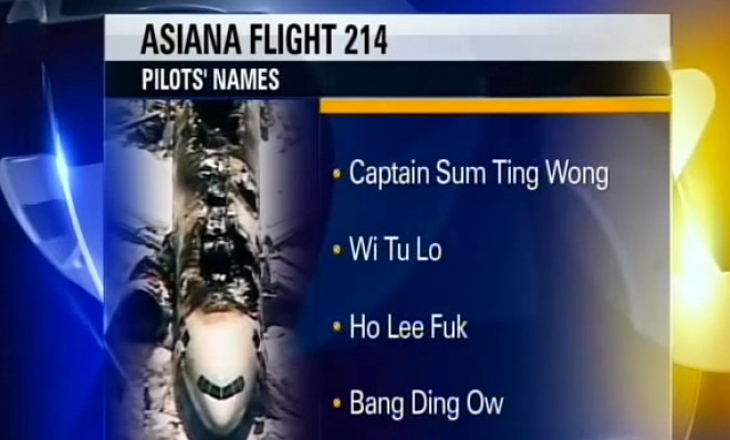 WATCH: The unbelievable, racist Asiana crash hoax that fooled a local TV  anchor | The Week