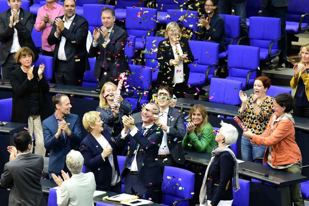German lawmakers approve same-sex marriage