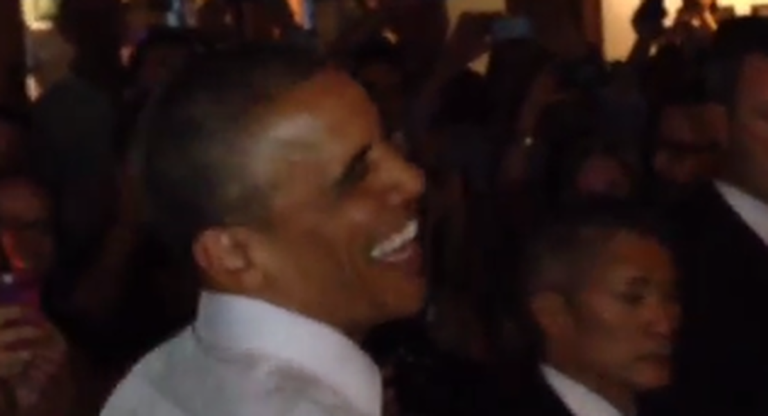 Obama laughs off Colorado dude&#039;s attempt to get him high