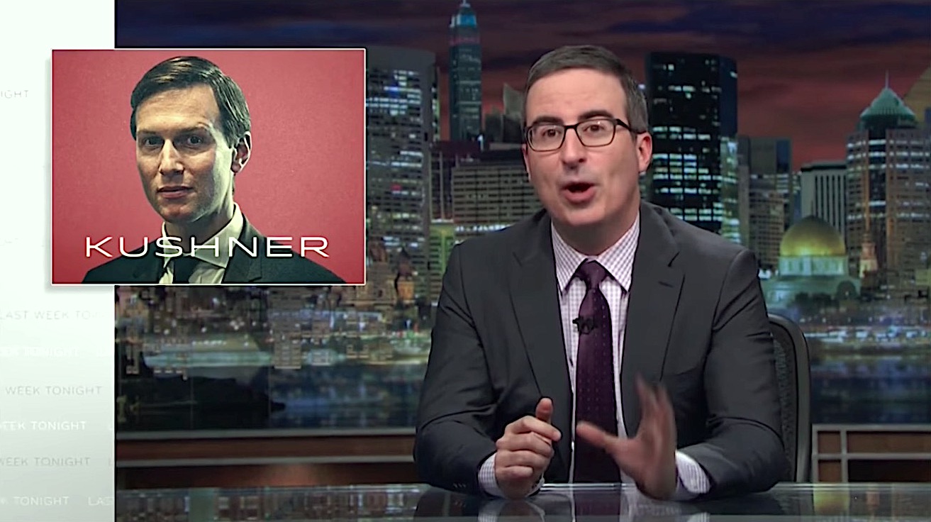 John Oliver gawks at the White House chaos